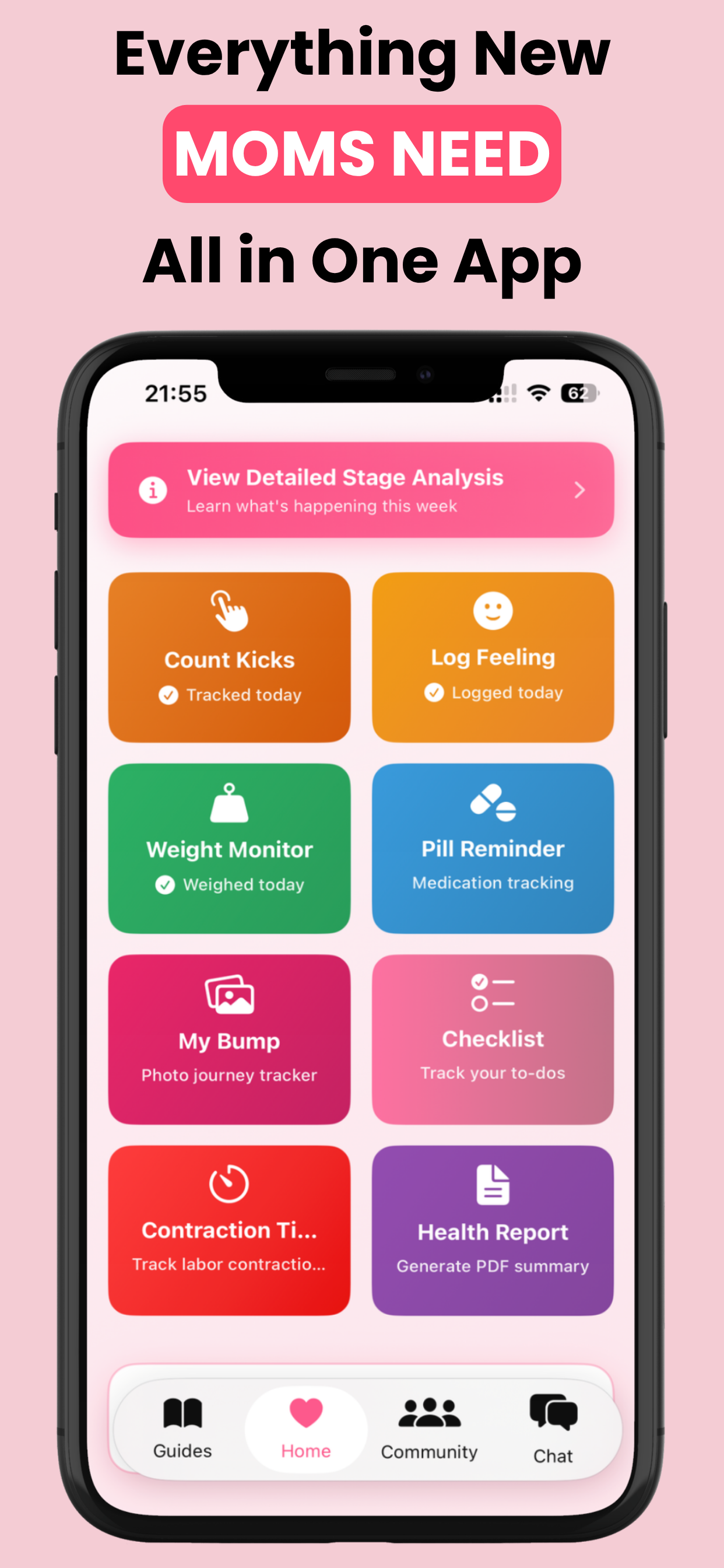 Log your pregnancy details