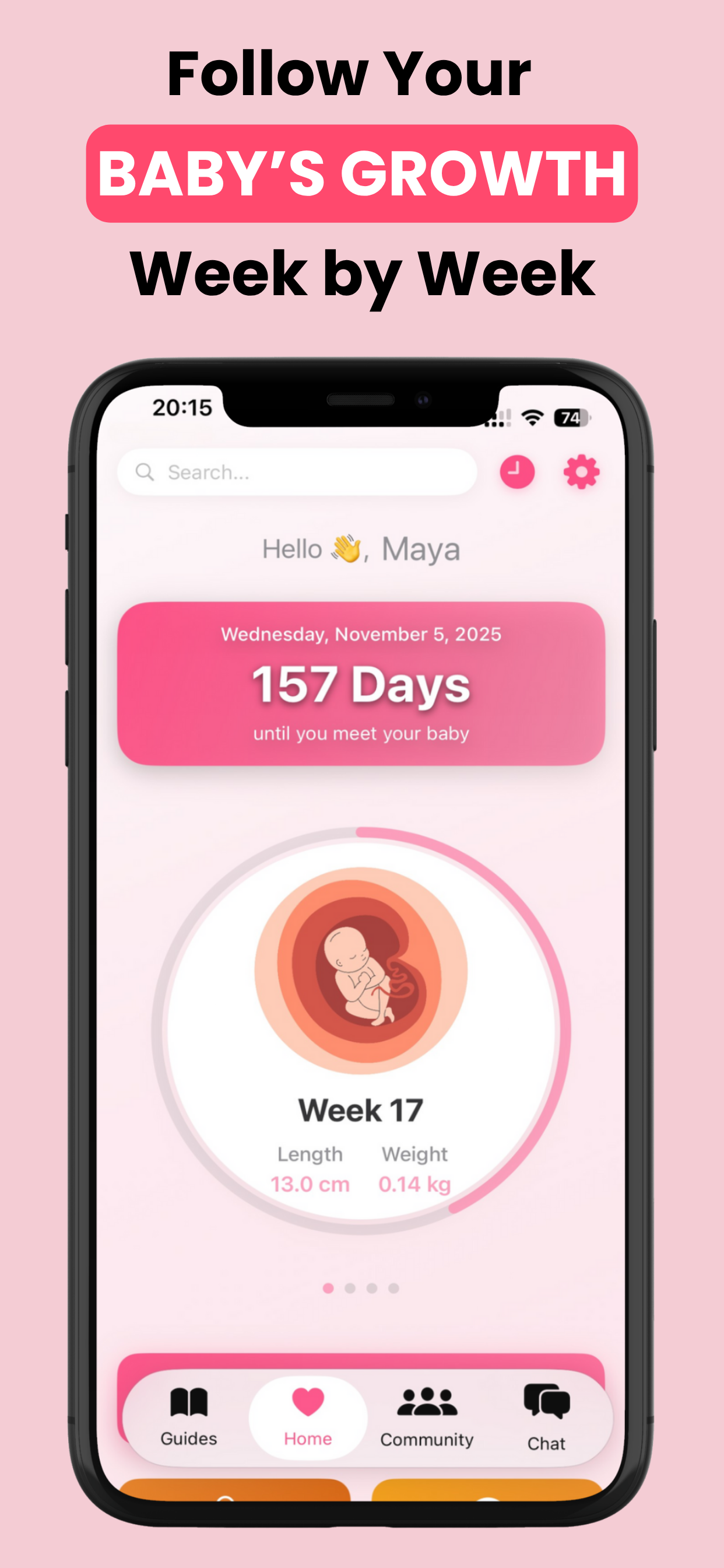 Generating personalized pregnancy insights